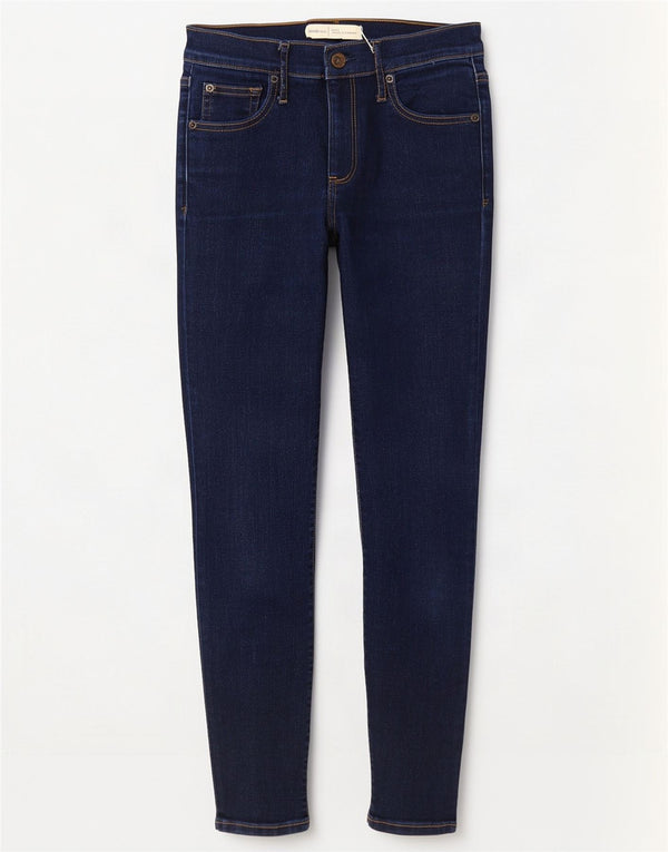 Jeans skinny feminino Gap W26 L27 algodão azul marinho