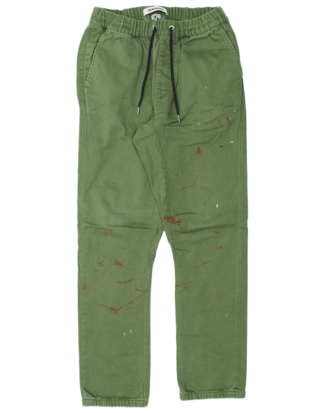 Calça Quiksilver Masculina Straight Chino Médio W30 L30 Poliéster Verde