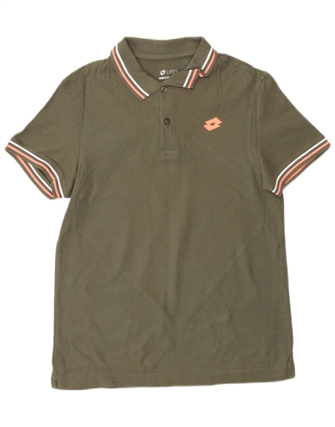 Camisa polo masculina LOTTO Life XS cáqui