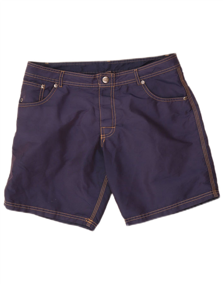 Shorts de natação masculino Sundek médio azul marinho poliéster