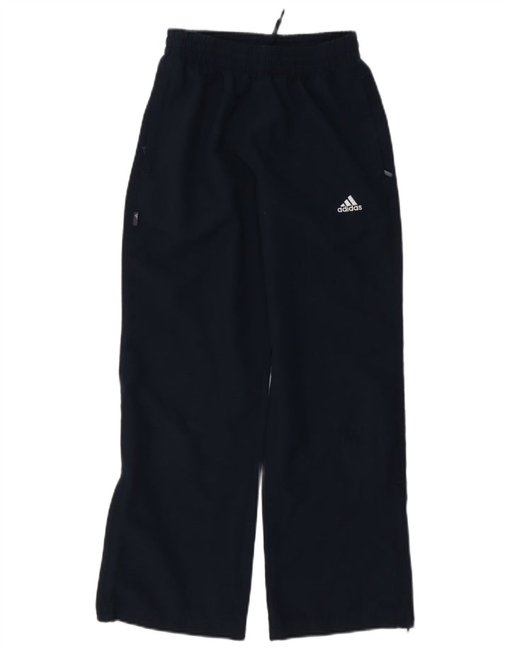 Calças de treino Adidas meninas 9-10 anos azul marinho poliéster