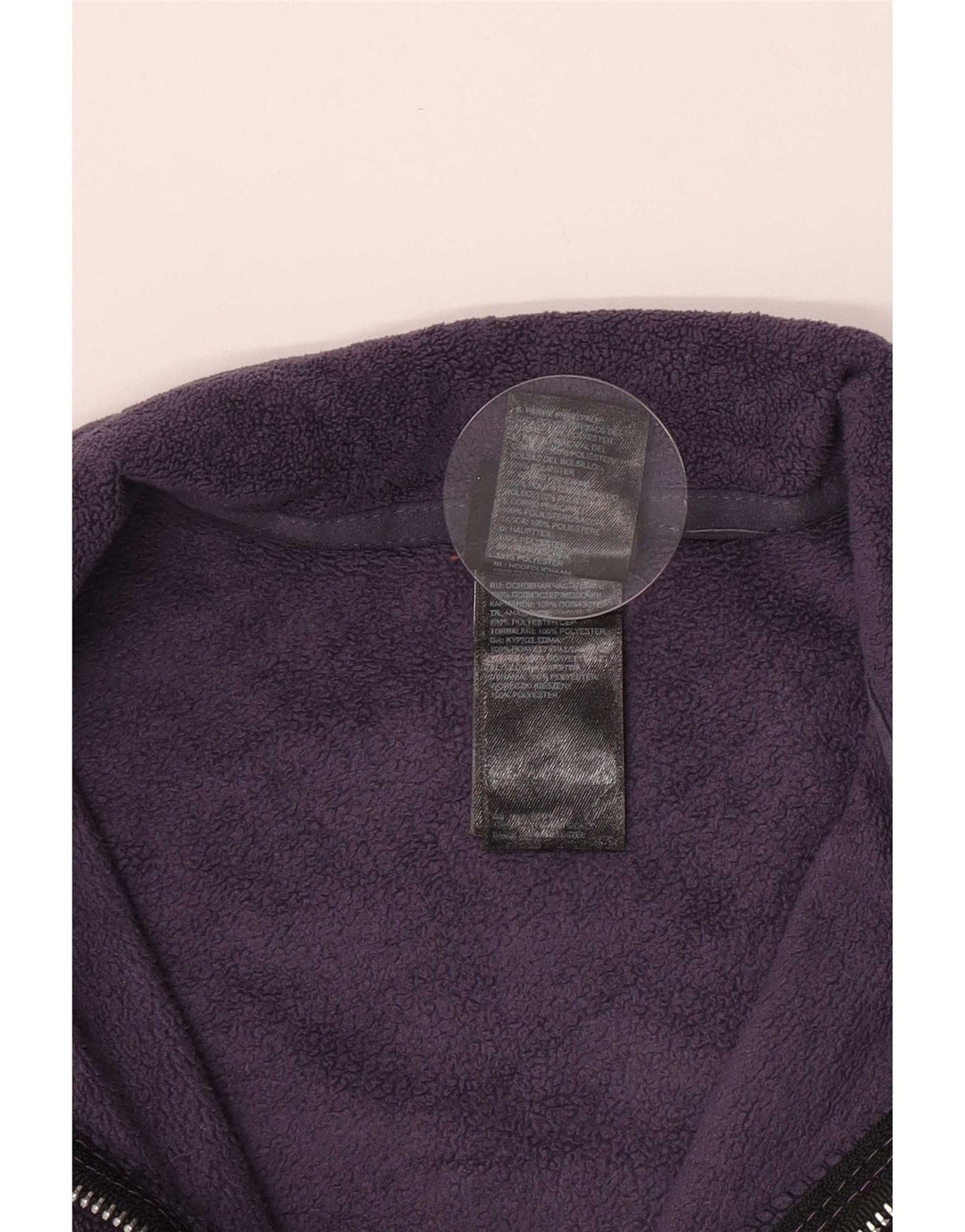 Jaqueta de lã feminina The North Face UK 10 poliéster roxo pequeno