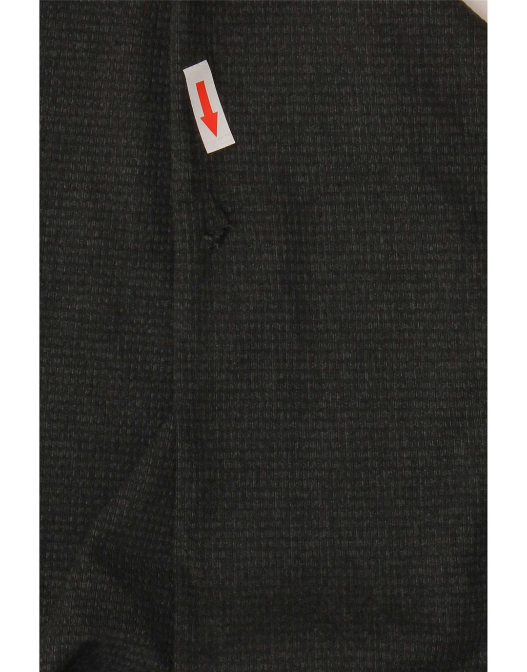 Top masculino com capuz Adidas manga comprida poliéster cinza médio