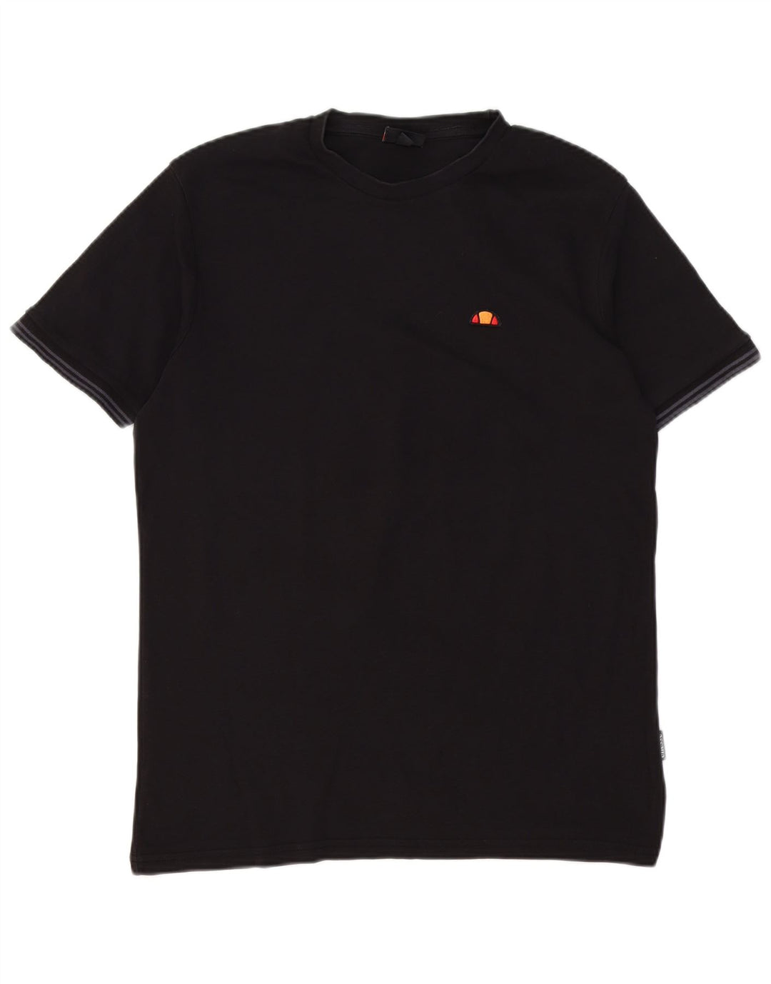 Camiseta masculina ELLESSE Top médio preto