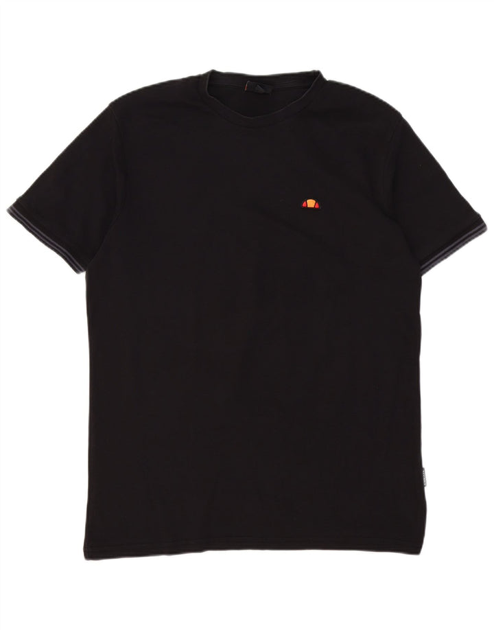 Camiseta masculina ELLESSE Top médio preto