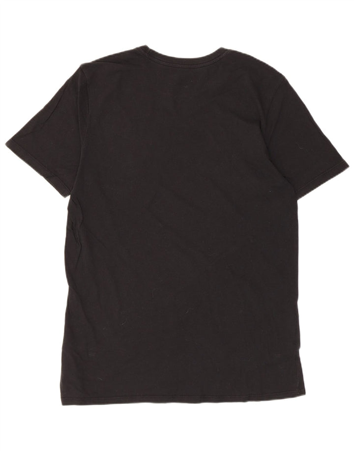 Camiseta masculina Nike Athletic Cut Top médio algodão preto