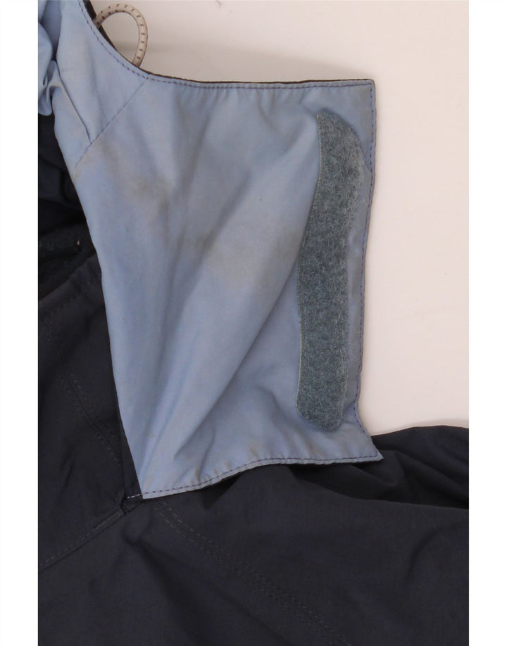 Jaqueta corta-vento feminina com capuz grande BERGHAUS Reino Unido 12 azul marinho médio
