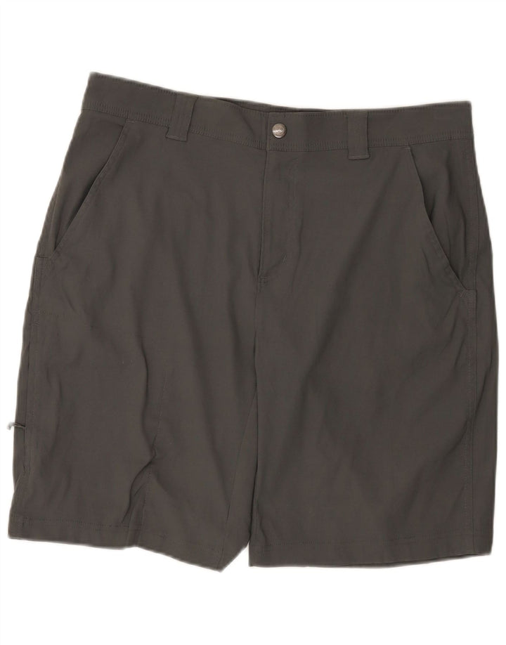 Columbia Mens Omni-Shade Shorts W34 Grande Cinza Nylon