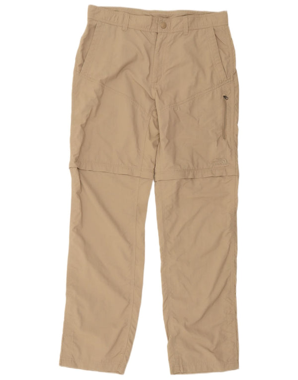 Calça cargo reta masculina The North Face W32 L30 nylon bege