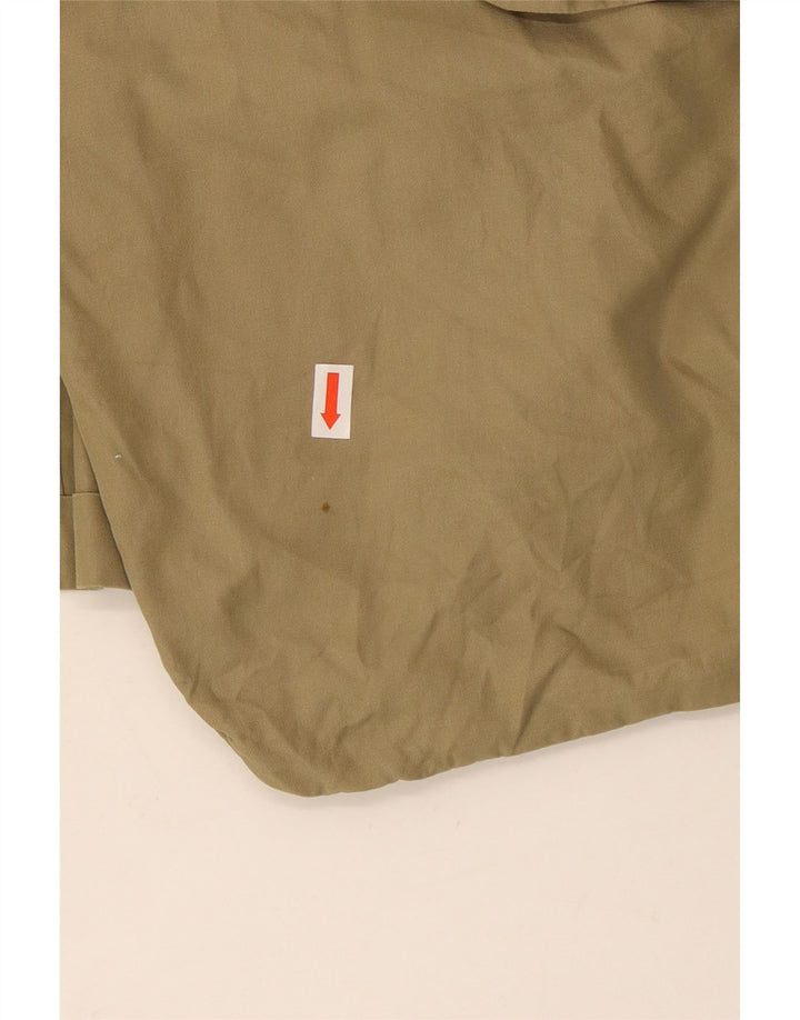 Jaqueta blazer masculina Burberry com 2 botões IT 52 grande algodão cáqui