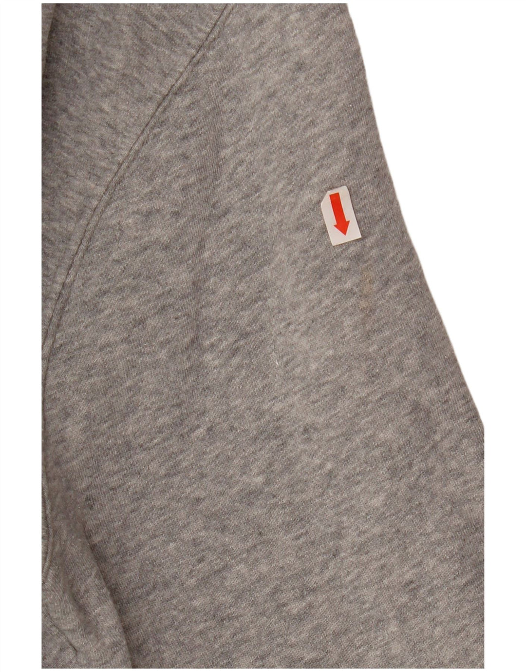 Jumper com capuz gráfico masculino Nike médio cinza algodão
