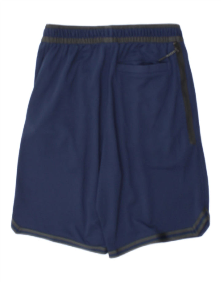 Shorts esportivo Jordan masculino Michigan Wolverines pequeno poliéster azul marinho