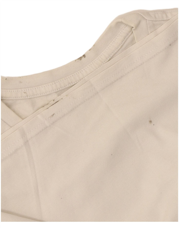 Colete gráfico masculino LEVI'S Top médio de algodão branco