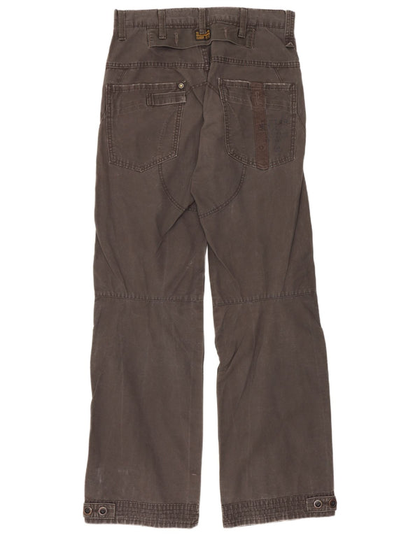 Calça cargo reta masculina G-Star W30 L34 algodão cinza