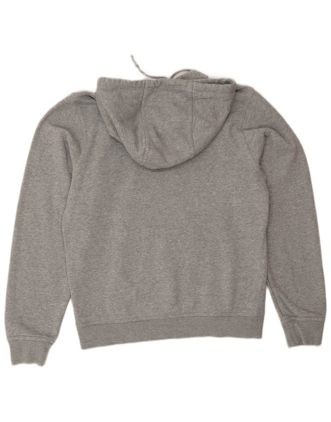 Jumper com capuz masculino Nike pequeno algodão manchado cinza