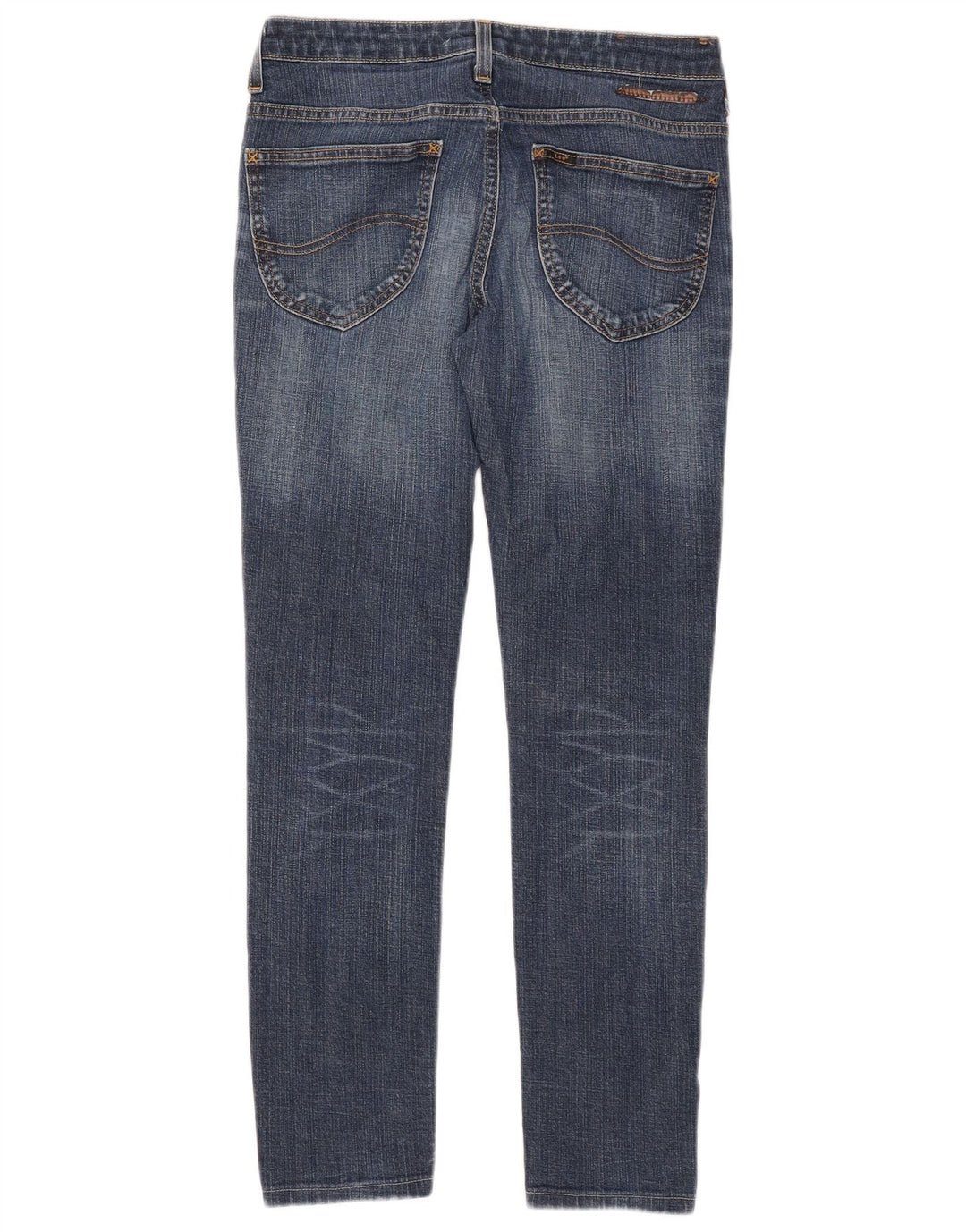 LEE Calça jeans feminina Scarlet Slim W29 L27 algodão azul