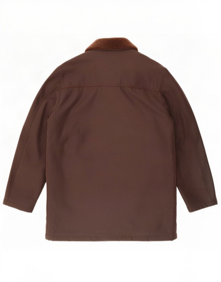 Jaqueta bomber masculina Mabrun IT 50 grande poliéster marrom