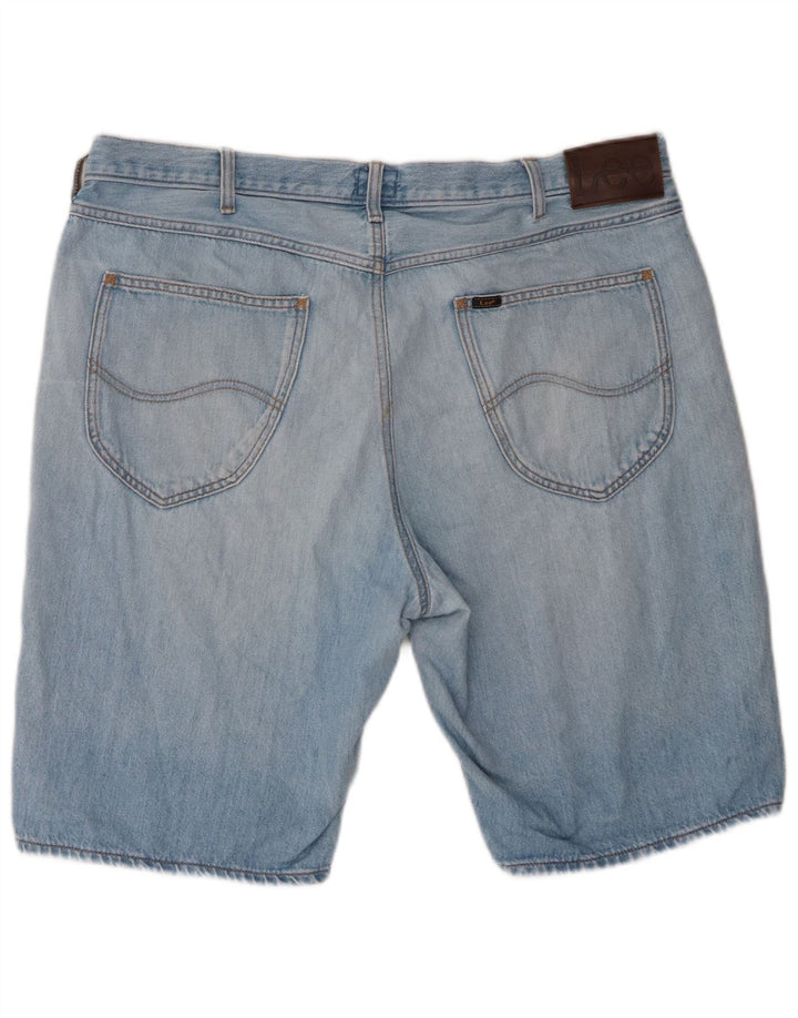 Shorts jeans masculino Lee W38 XL algodão azul