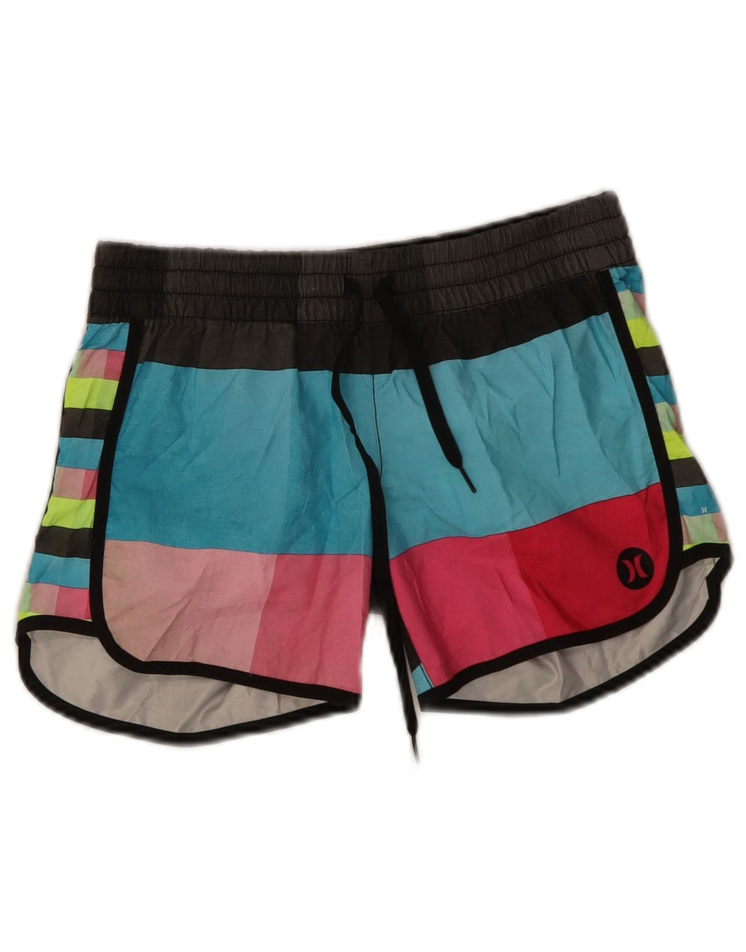 Shorts de natação masculino Hurley XS multicolorido Colourblock poliéster