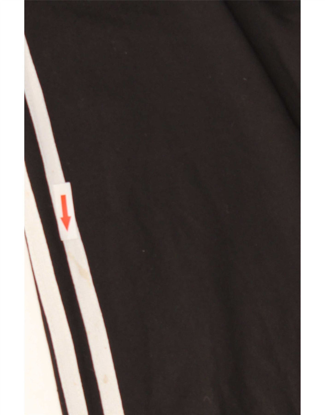 Adidas Mens Tracksuit Top Jacket UK 36/38 Pequeno Poliéster Preto