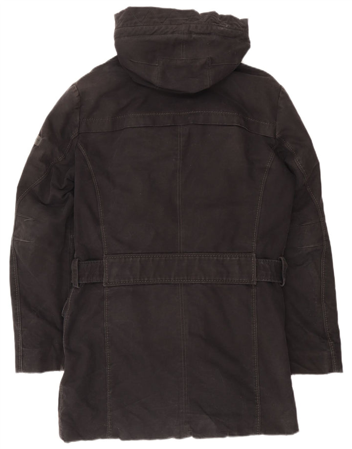 Casaco masculino acolchoado com capuz PEUTEREY EU 52 grande preto