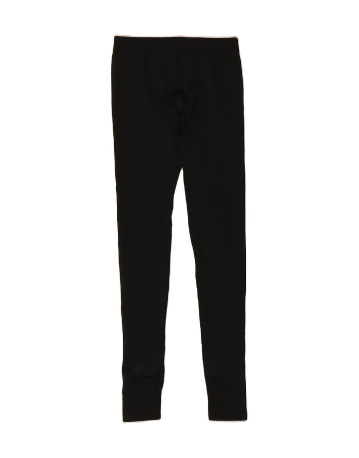 NIKE Womens Leggings UK 10 Small Black Vintage Nike and Second-Hand Nike from Messina Hembry 