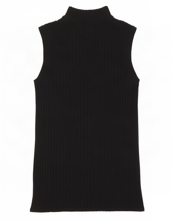 Regata feminina Marks & Spencer com colete UK 10 pequena preta