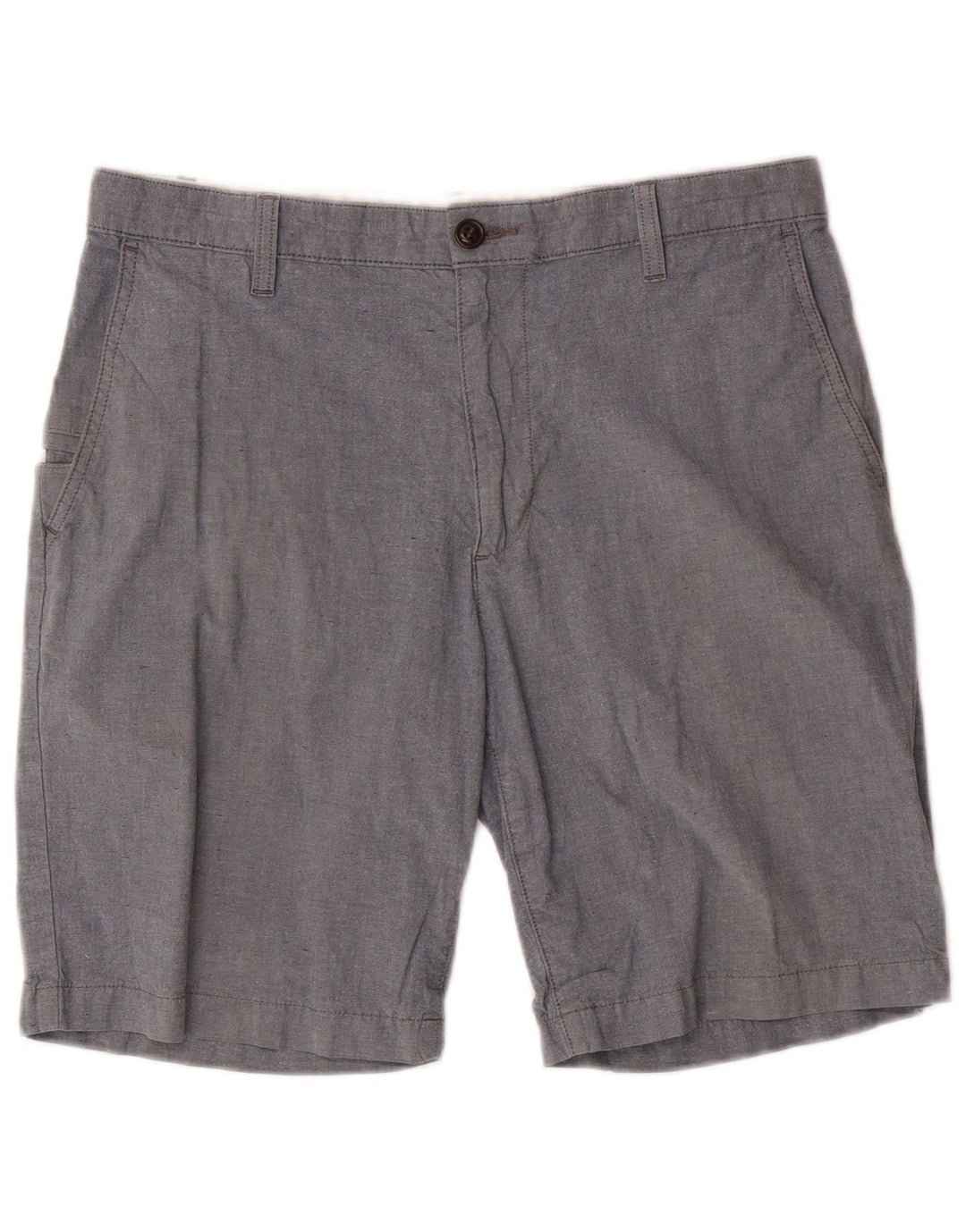 Dockers Mens Chino Shorts W32 Grande Algodão Cinza
