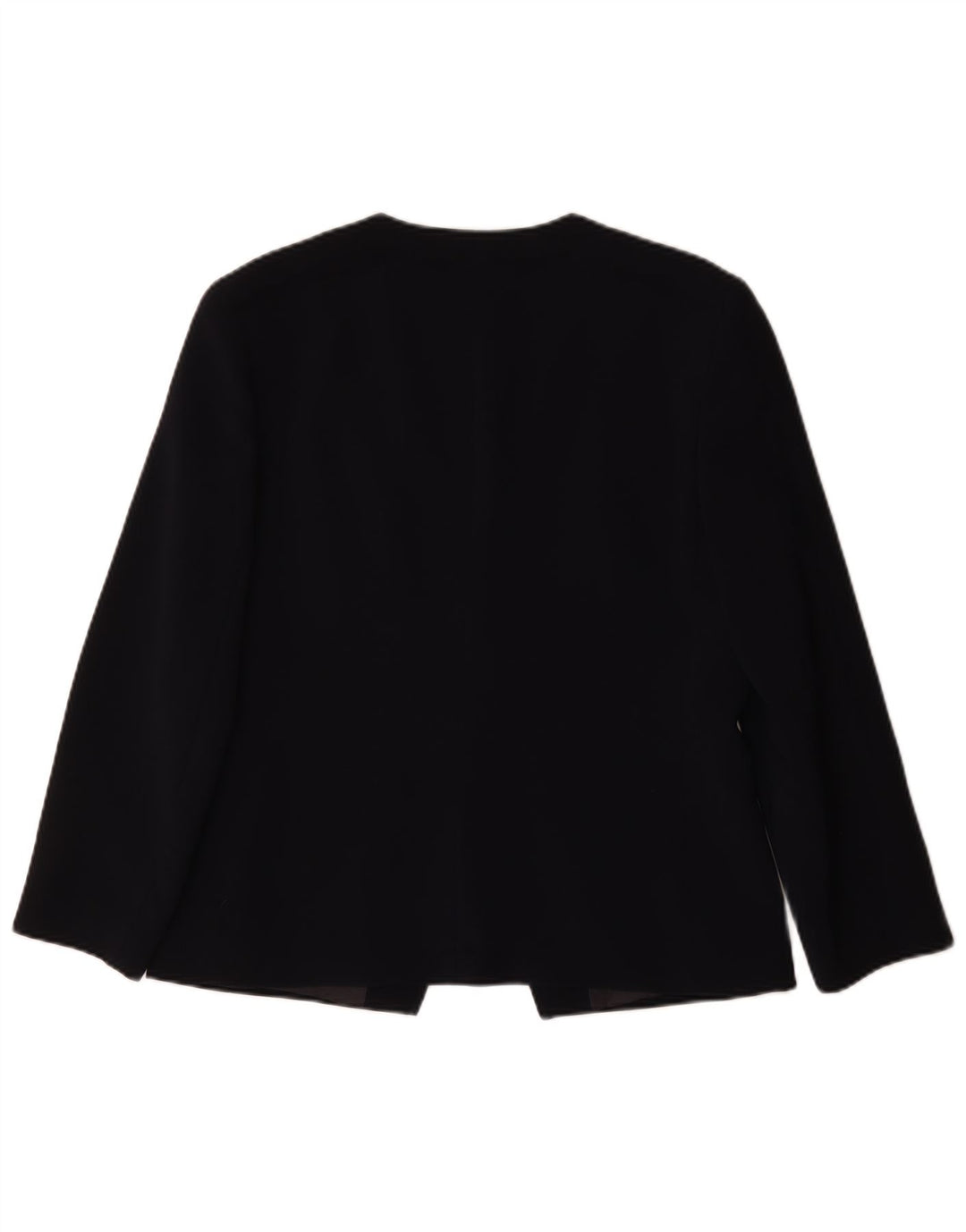 Jaqueta blazer feminina Krizia Poi IT 48 XL azul marinho polietileno