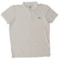 Camisa polo masculina Jack Wills médio algodão branco