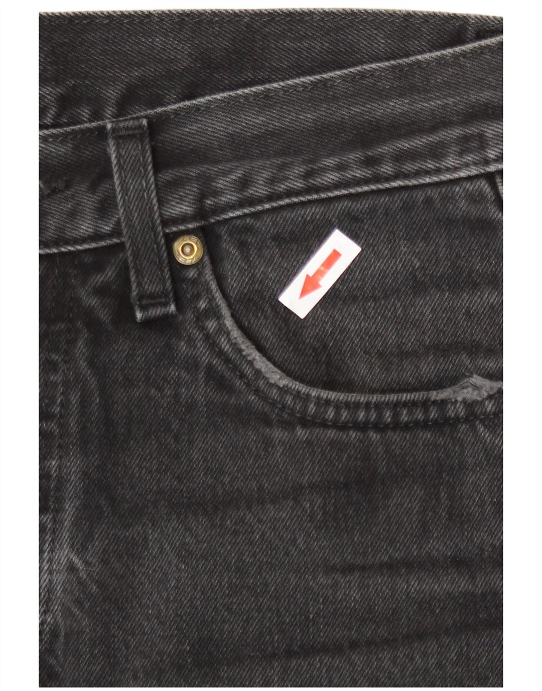 Lee Mens Chicago Straight Jeans W30 L34 Algodão Preto