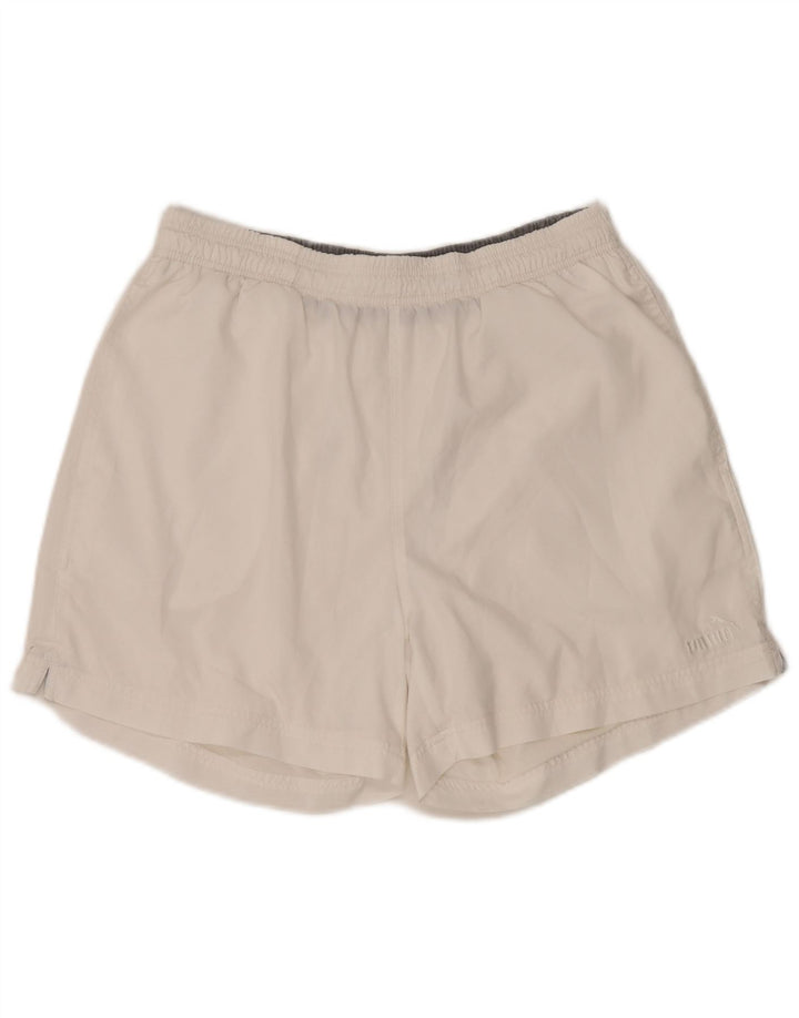 Shorts esportivos masculinos Puma grande poliéster branco