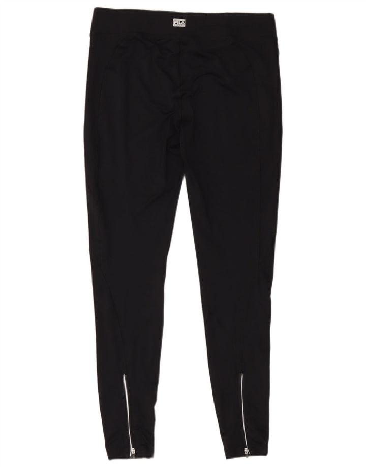 Leggings Fila Feminino UK 14 Médio Poliéster Preto