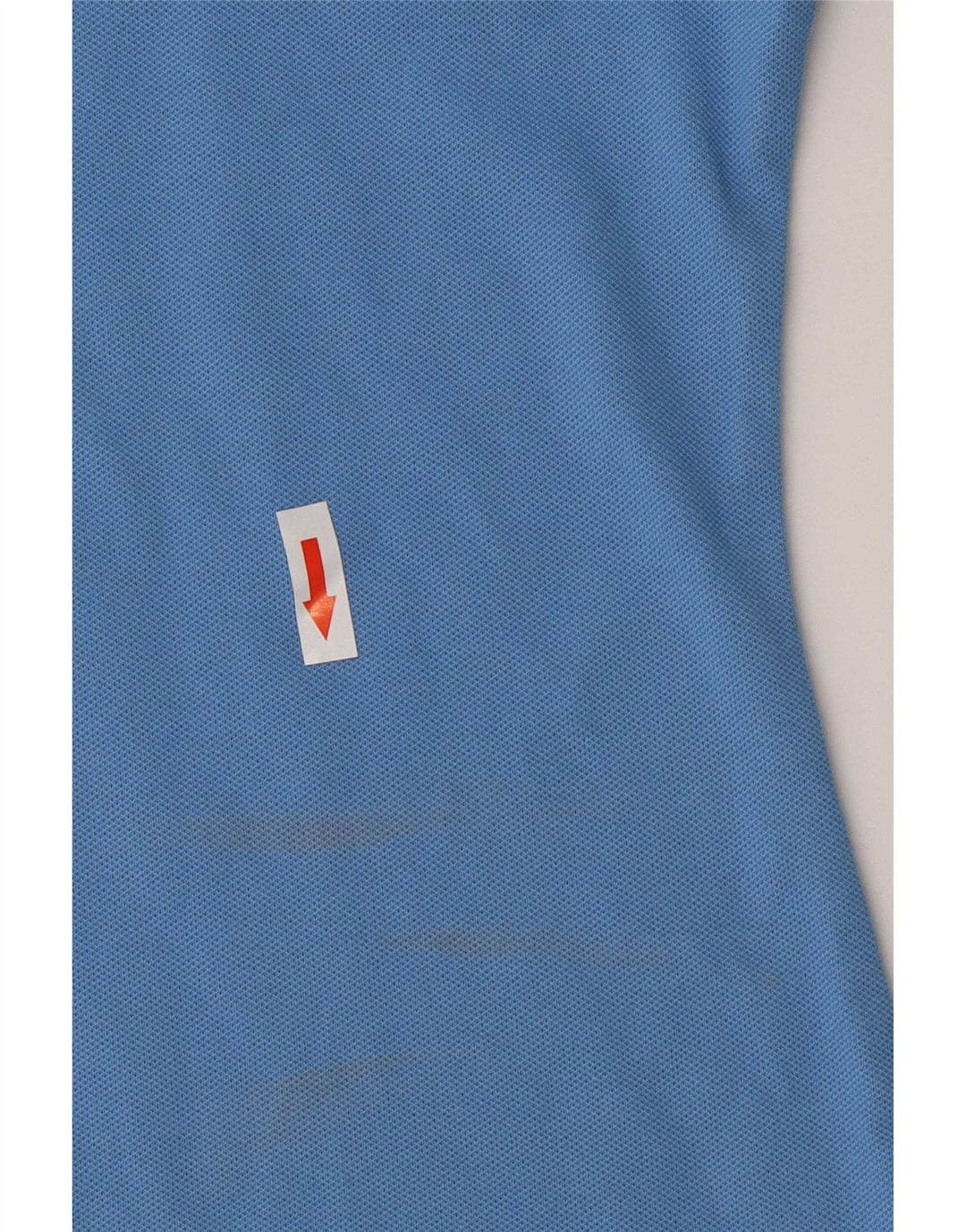 Camisa polo feminina Lacoste tamanho 40 algodão azul médio