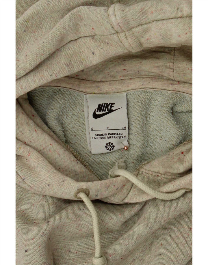 Jumper com capuz masculino Nike pequeno algodão manchado verde