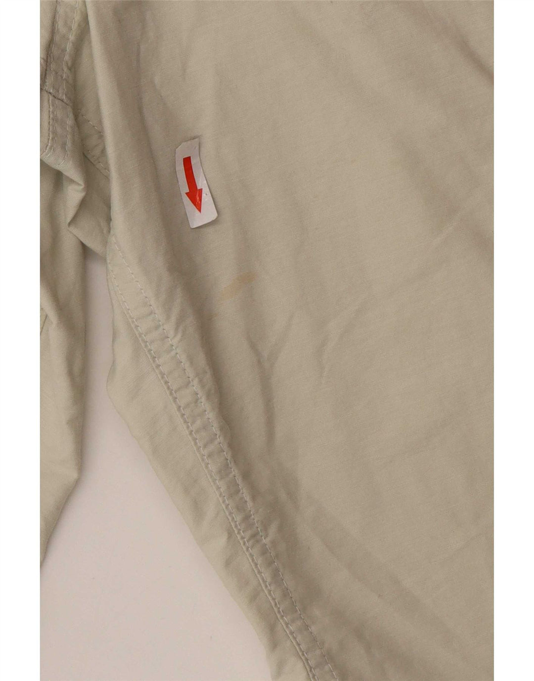 Bermuda cargo masculina Marks & Spencer W36 grande algodão bege
