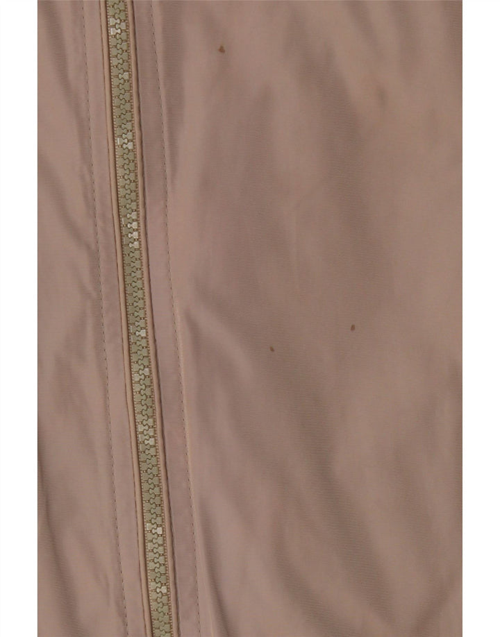 Jaqueta bomber masculina Massimo Dutti Reino Unido 42 XL bege nylon