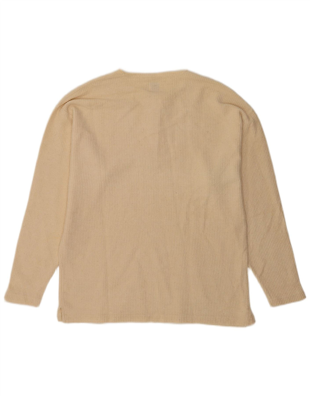 Top masculino Levi's manga comprida grande algodão bege