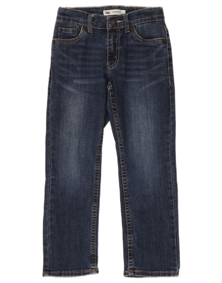Jeans Levi's Boys 511 Slim 5-6 Anos W22 L20 Azul Algodão