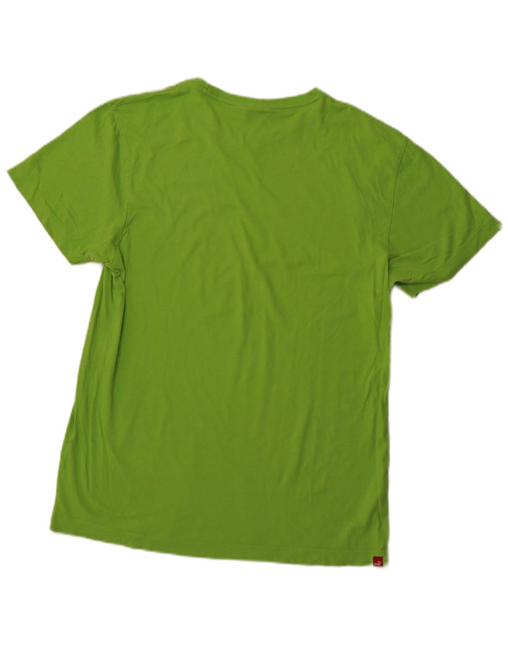 Puma Camiseta Masculina Graphic Top Grande Verde Esportes