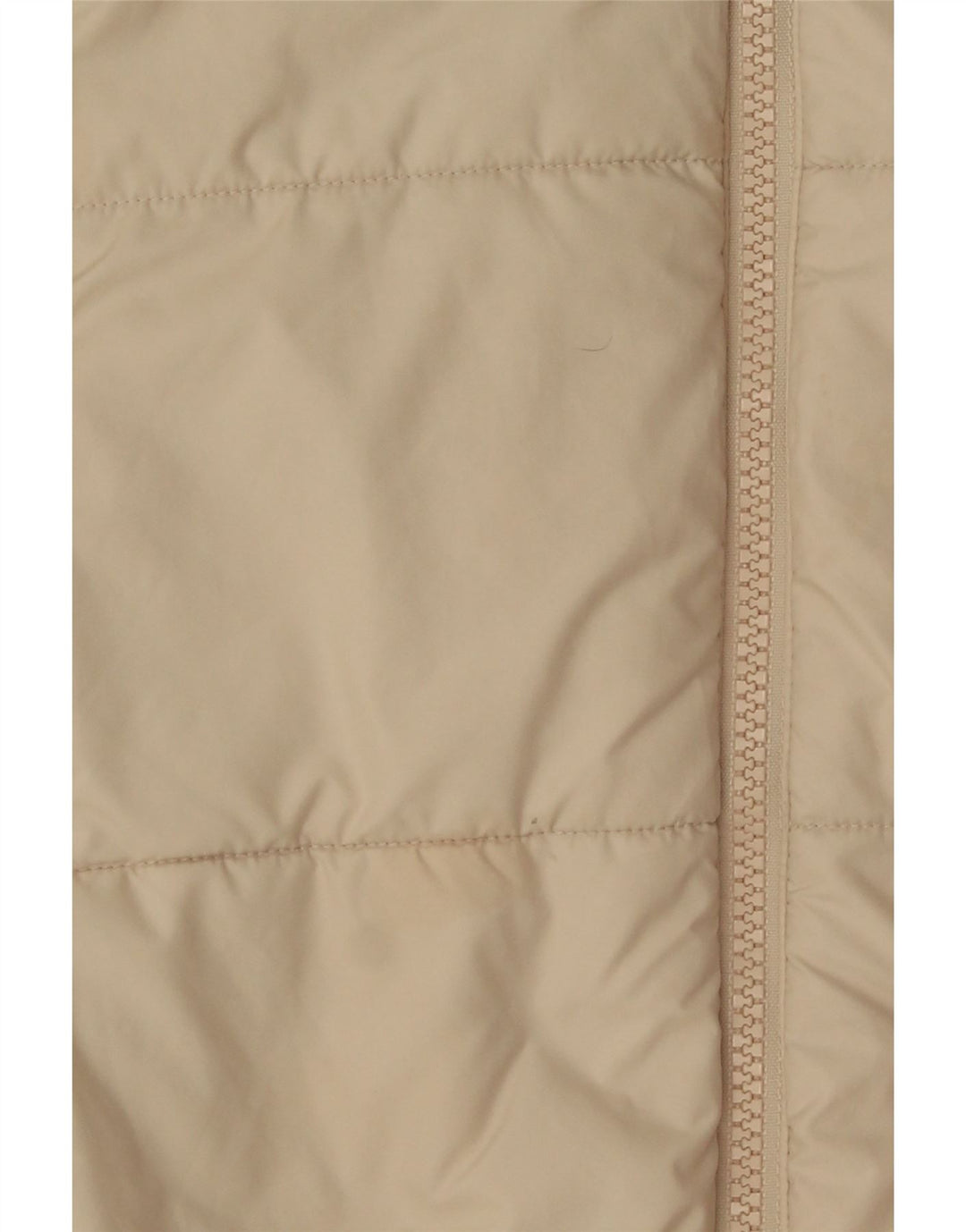 Jaqueta acolchoada com capuz feminina Adidas UK 14 Médio Off White Poliéster