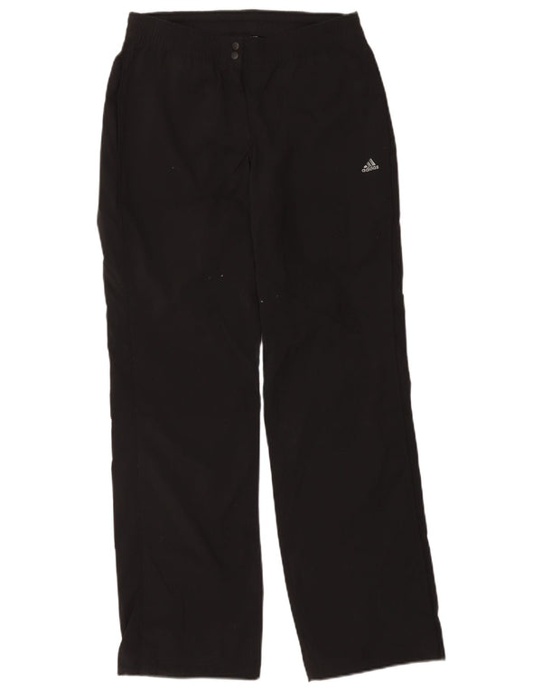 Calça Adidas Climalite Feminina UK 10 Pequena Poliéster Preto