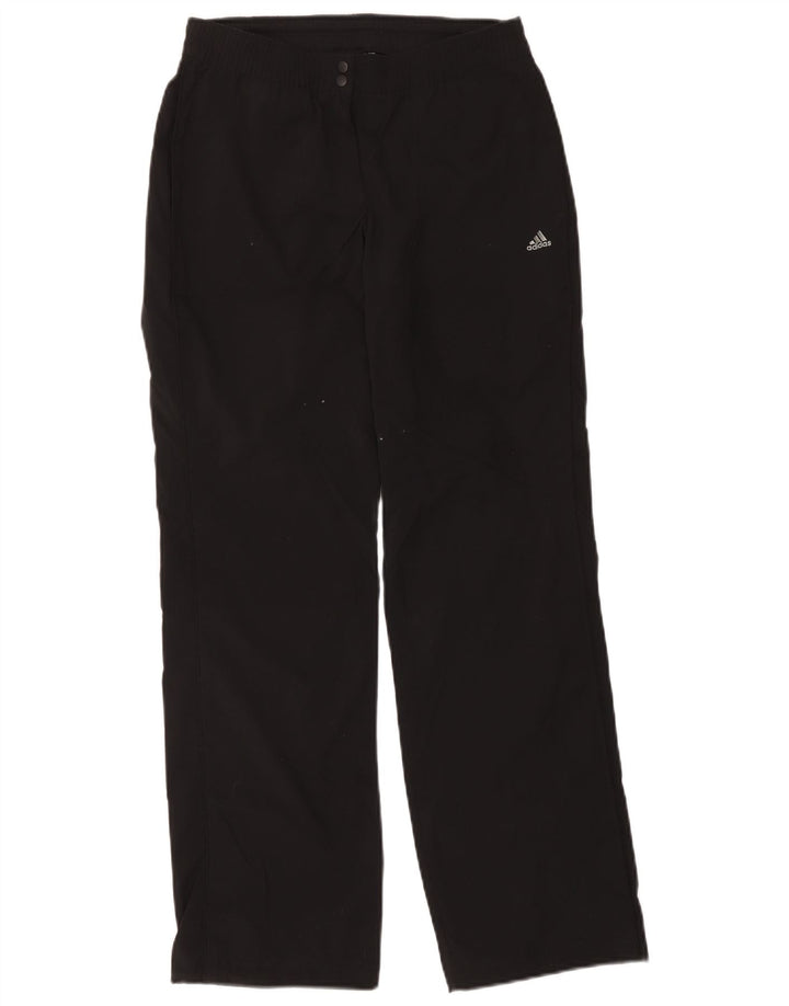Calça Adidas Climalite Feminina UK 10 Pequena Poliéster Preto