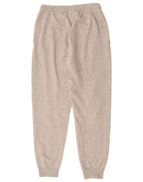 Calça de treino masculina Nike Joggers pequeno cinza manchado de algodão