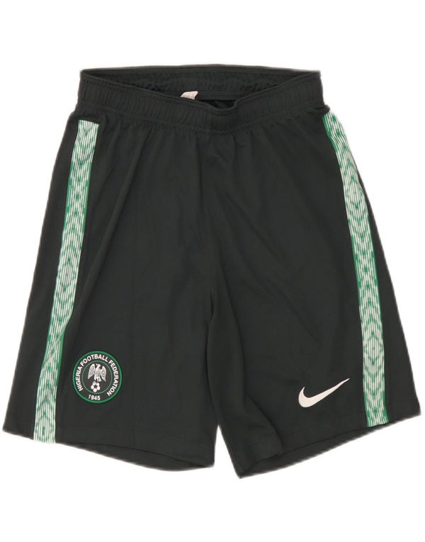 Nike Mens Dri Fit Sport Shorts Pequeno Verde Poliéster