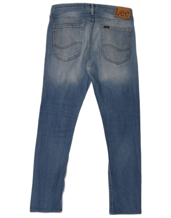 Lee Mens Luke Tapered Jeans Slim W31 L32 Azul Algodão