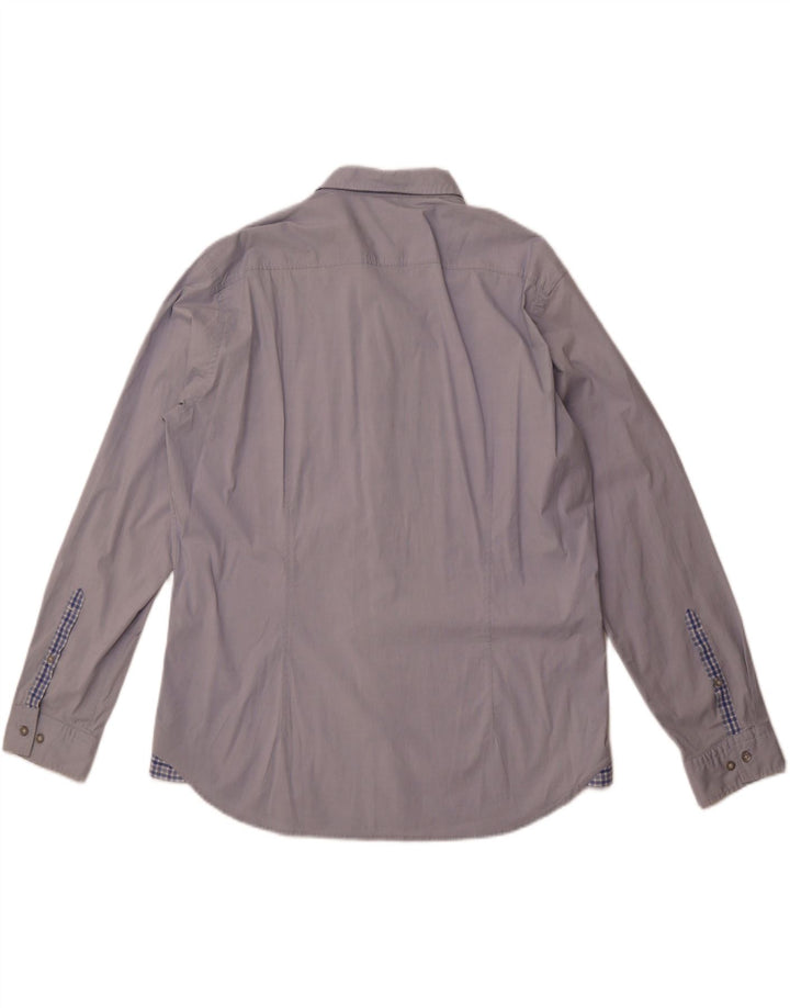 Camisa masculina Hugo Boss 2XL algodão azul