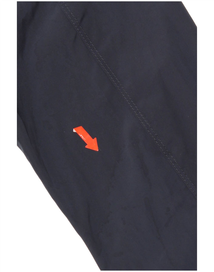 Jaqueta corta-vento feminina Geox UK 16 grande poliéster azul marinho