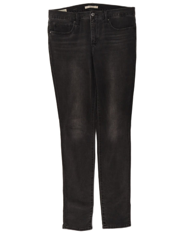 Calça jeans feminina Levi's 311 Shaping Skinny W31 L34 cinza algodão