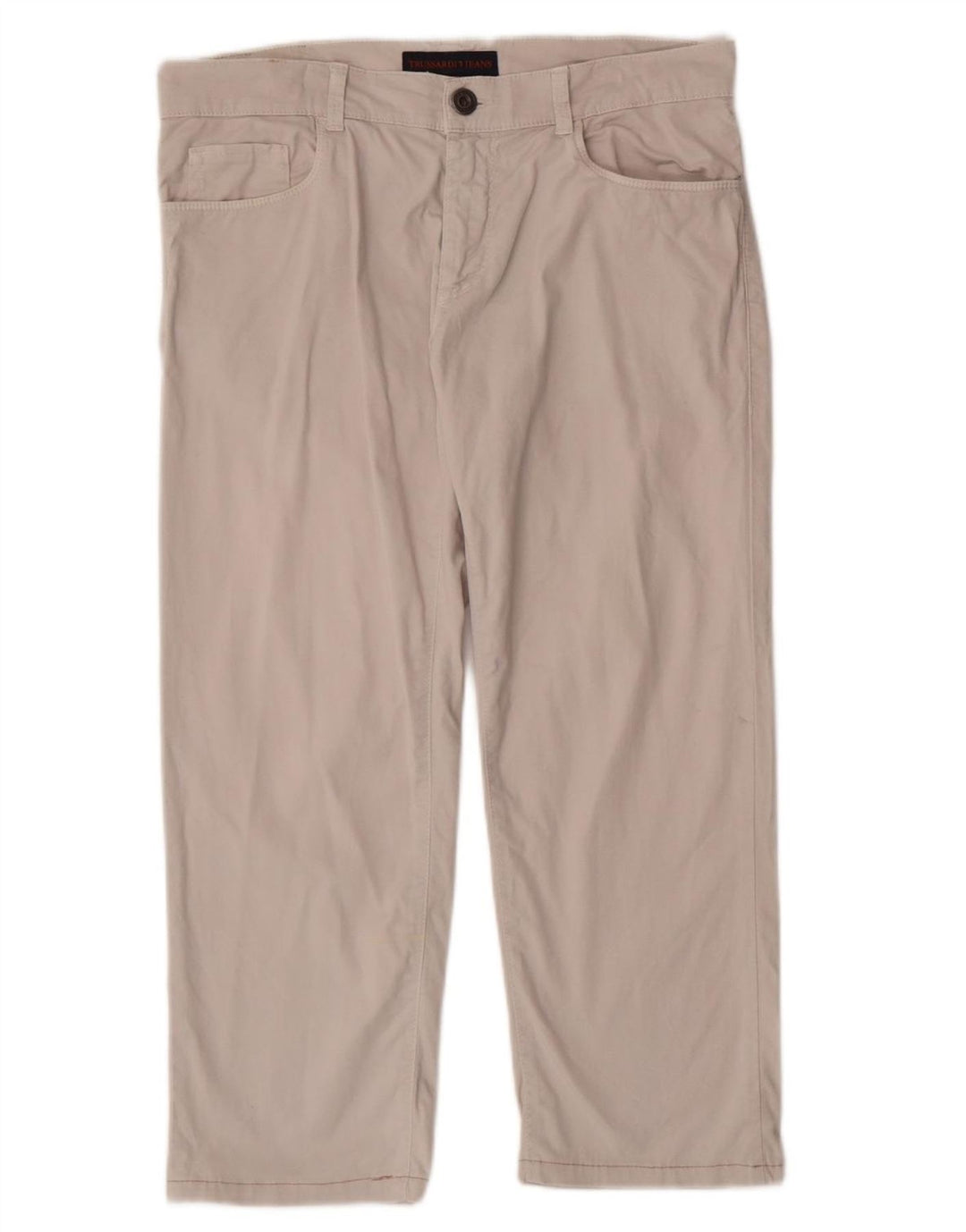 Calça Capri Masculina Reta TRUSSARDI W34 L23 Cinza